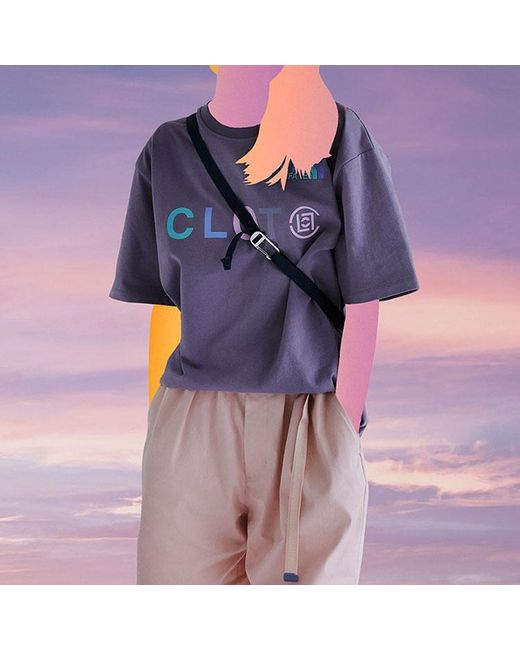 The North Face Purple X Clot Ss23 T-Shirt for men
