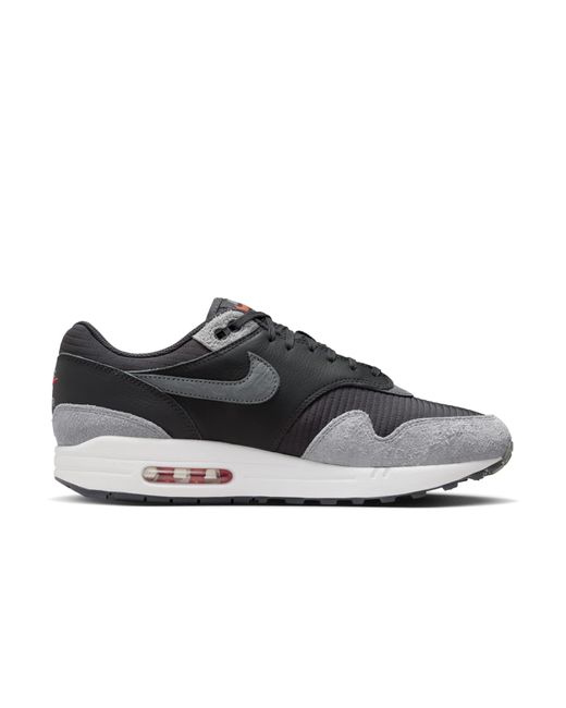 Nike Black Air Max 1 Premium 'Dark Smoke' for men