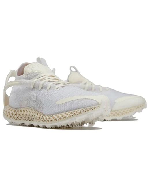 Adidas White Y-3 Runner 4D Exo for men