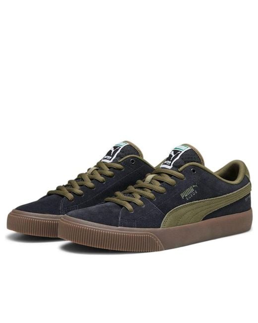 PUMA Brown Suede Skate Nitro Drab' for men