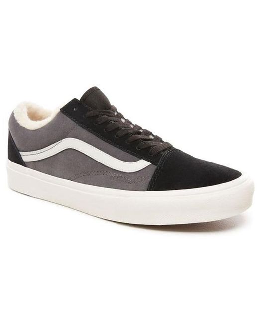 Vans Brown Suede And Sherpa Old Skool for men