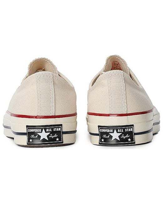 Converse White Chuck 70 Low Top 'Parchment' for men