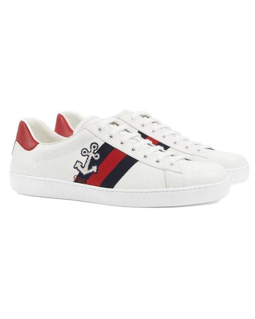 Gucci White Ace 'Cauliflower' for men