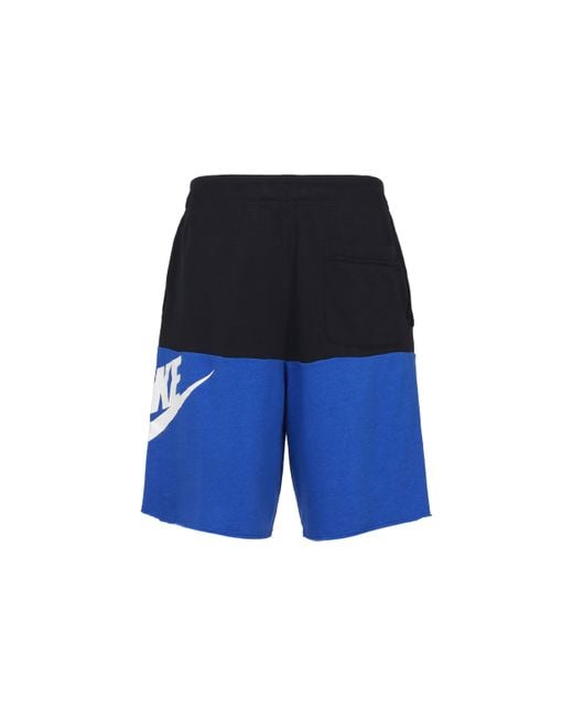 Nike Blue Sportswear Alumni Shorts for men