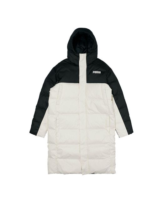 PUMA Black Puffer Coat Jacket for men