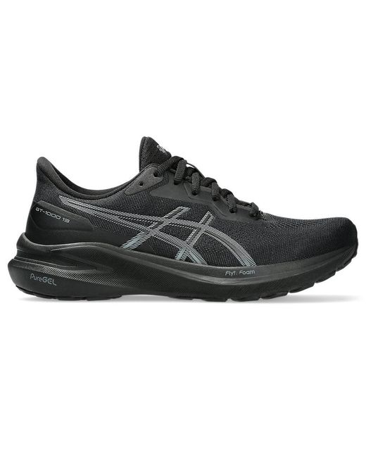 Asics Black (Wmns) Gt-1000 13 Sneakers Steel'