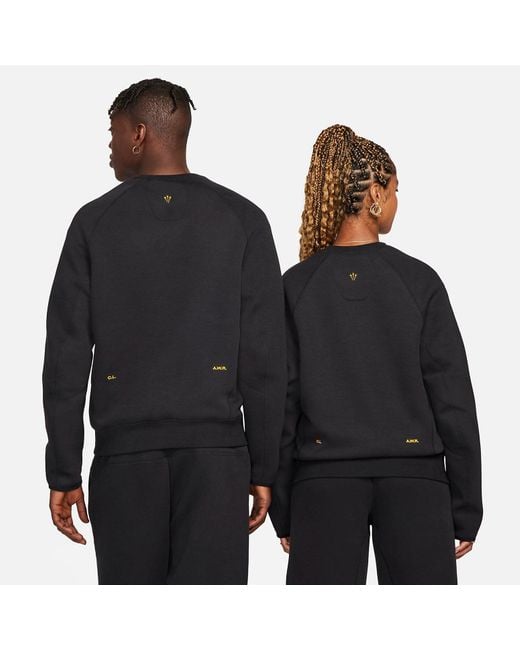Nike Black X Nocta Drake Tech Fleece Sweatshirt for men