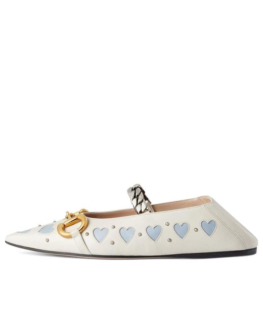 Gucci Metallic (Wmns) Lovelight Flat With Horsebit