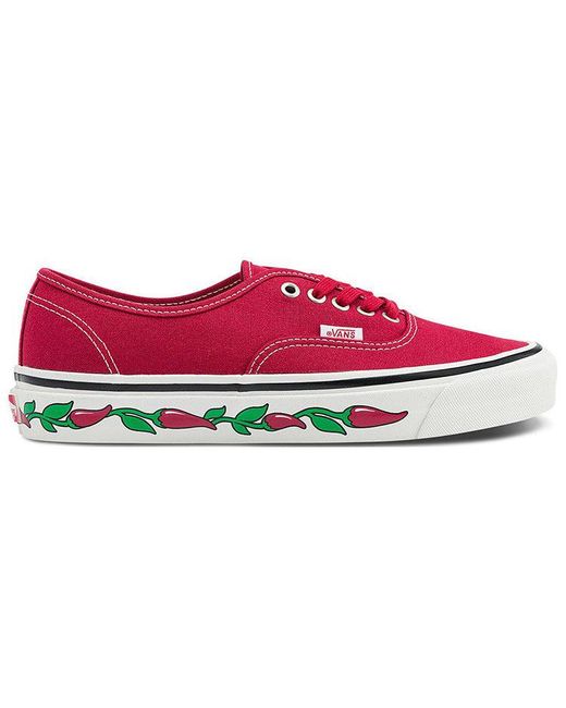 Vans Red Authentic 44 Dx 'Hot N Sweet Chili Pepper'