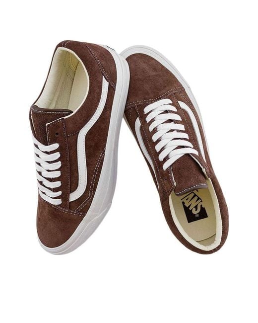 Vans Brown Old Skool Premium Lx for men