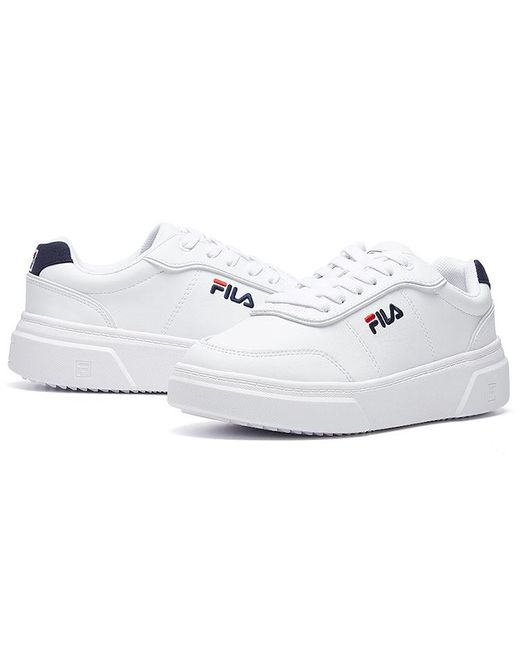 Fila White (Wmns) Heritage-Fht Series Fashion Shoes Gs