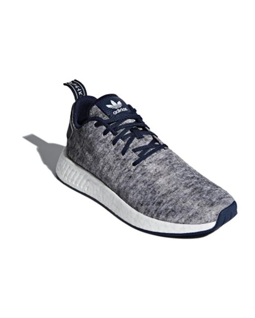 Adidas Blue United Arrows & Sons X Nmd_R2 'Core Heather' for men