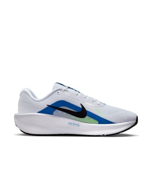 Nike Blue Downshifter 13 Road Running Shoes (Extra Wide) for men