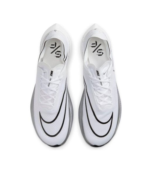 Nike White Zoomx Streakfly Metallic' for men