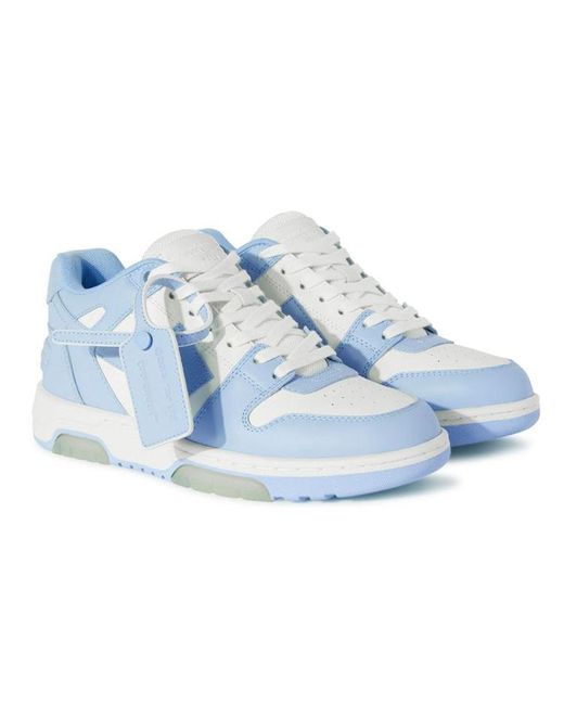 Off-White c/o Virgil Abloh Blue Out Of Office Low-top Sneakers