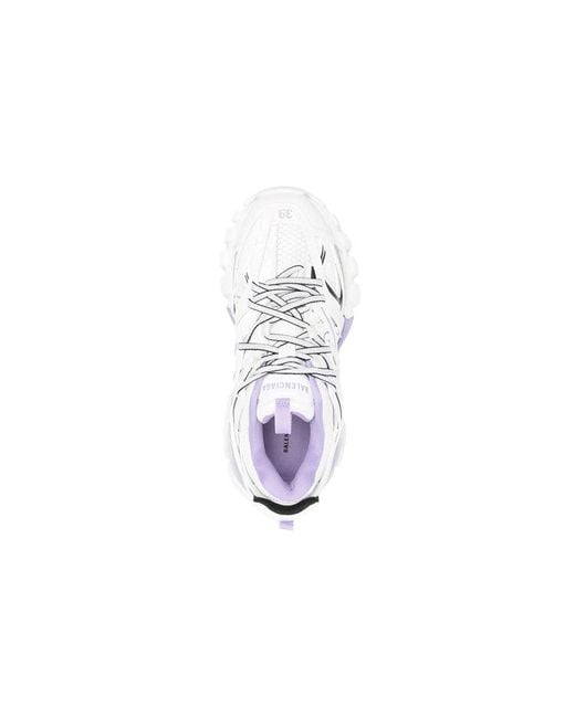 Balenciaga White (Wmns) Track Sneaker Lilac'