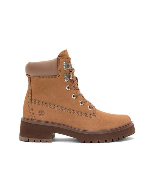 Timberland Brown (Wmns) Carnaby Cool Inch Boots Nubuck'