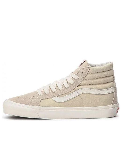 Vans Natural Og Sk8-Hi Lx for men