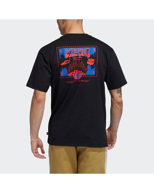 Adidas Black Originals Casual Sports Pocket Round Neck Short Sleeve for men