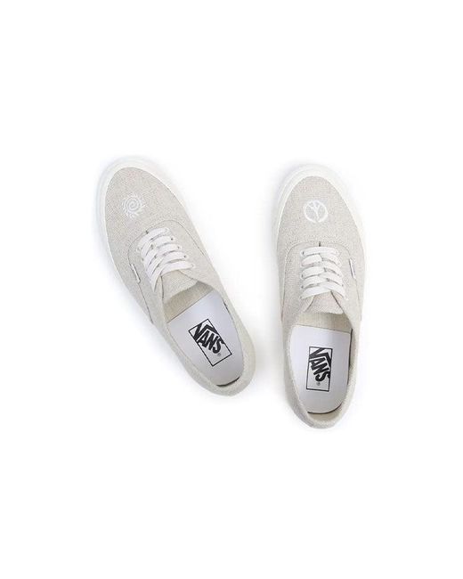 Vans White Anaheim Factory Authentic 44 Dx for men