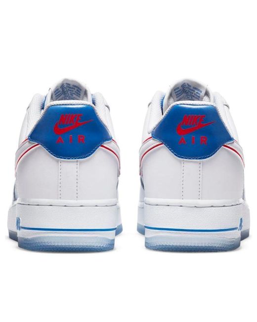 Nike Blue Air Force 1 Low 'New Jersey Nets Hardwood Classics' for men