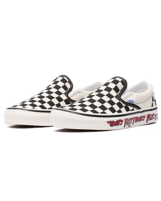 Vans White Fast Times X Classic Slip-On 98 Dx 'Anaheim Factory' for men