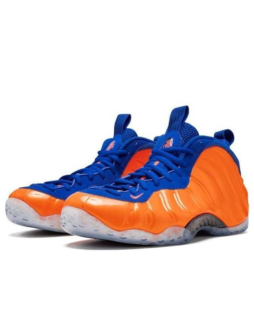 Nike Blue Air Foamposite One 'Knicks' for men