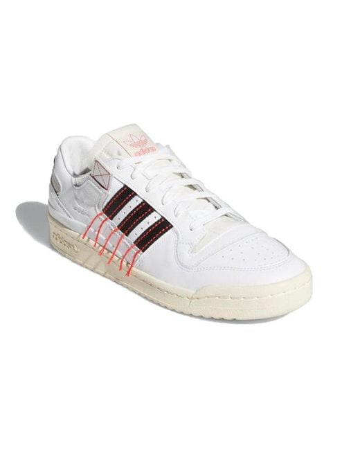 Adidas White Forum 84 Low Premium Easy' for men