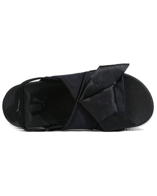 PUMA Black (Wmns) Platform Slide K