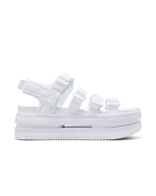 Nike White (Wmns) Icon Classic Sports Sandals