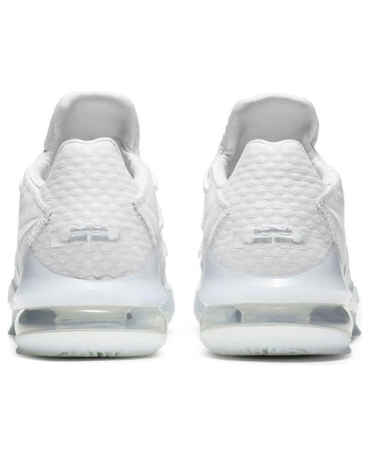 Nike White Lebron 17 Low Camo' for men