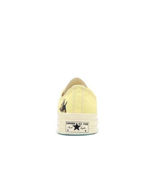 Converse Yellow X Golf Le Fleur Chuck 70 Low 'Darryl' for men