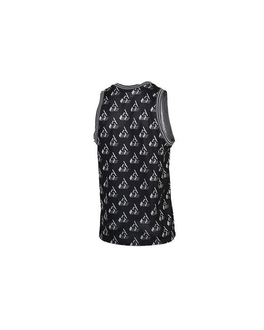 Nike Black Giannis Monogram Vest Asia Sizing for men