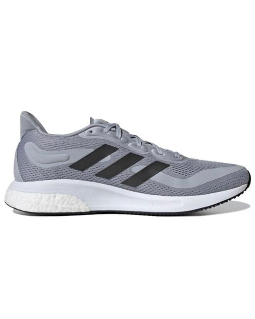 Adidas Gray Supernova 'Halo' for men