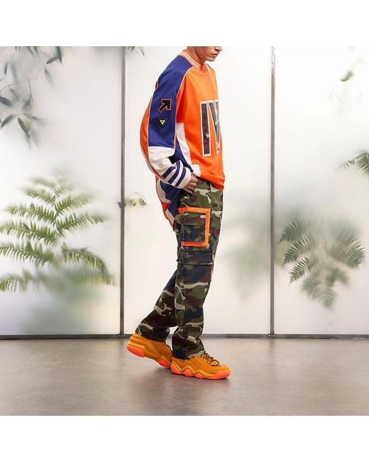 Adidas Green Canvas Cargo Pants X Ivy Park for men