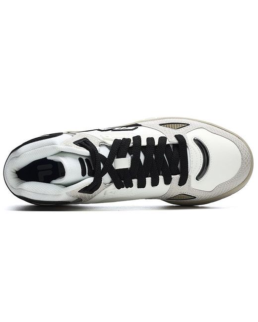 Fila White Teratach Skate Shoes for men