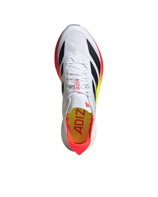 Adidas White Adizero Drive Rc 'Cloud Solar' for men