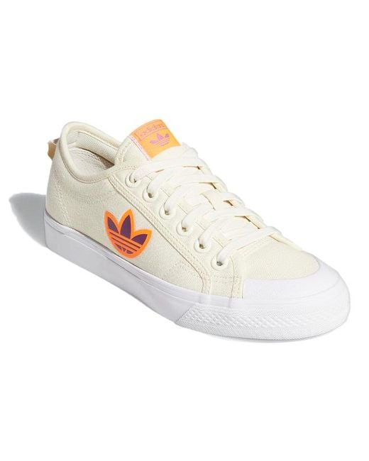 Adidas White (Wmns) Nizza Trefoil 'Creamy'
