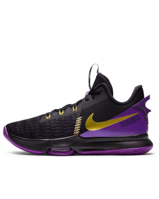 Nike Blue Lebron Witness 5 Ep 'Lakers' for men
