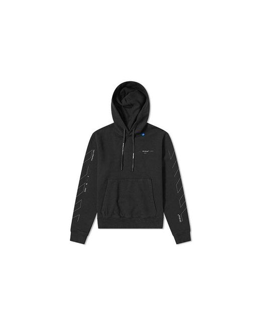 Off-White c/o Virgil Abloh Blue Back Logo Printing Ordinary Version for men