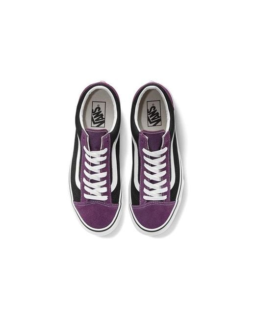 Vans Blue Style 36 Vintage Suede 'Prune' for men