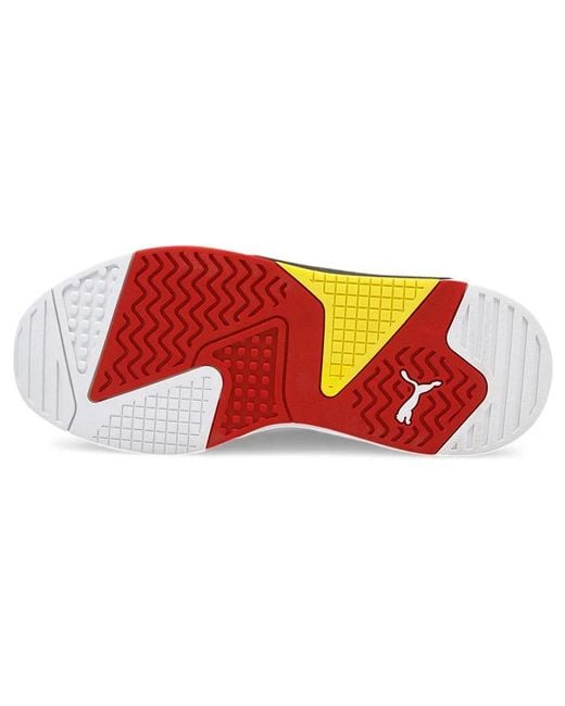 PUMA White Scuderia Ferrari X Race X-Ray 2 Rosso Corsa' for men