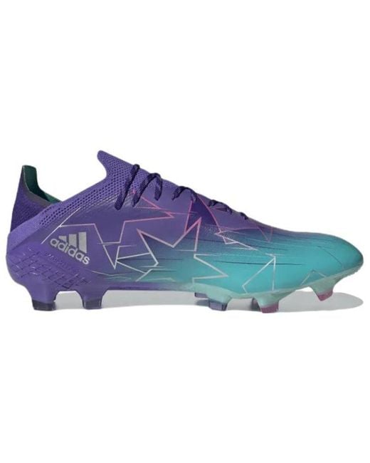 Adidas Blue X Speedflow.1 Fg Rush Mint Rush' for men