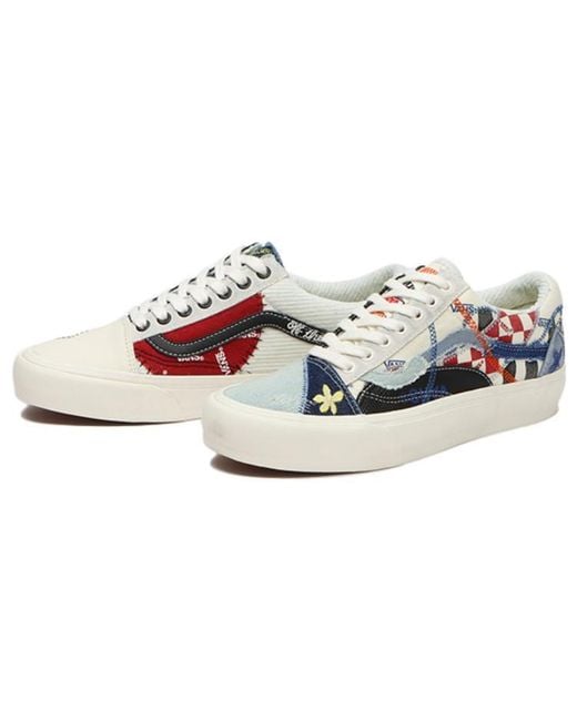 Vans Blue Old Skool Vr3 Lx 'Patchwork' for men