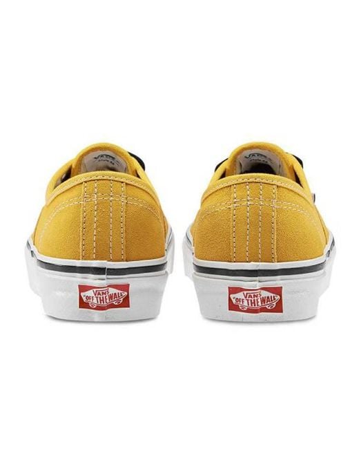 Vans Yellow Authentic 44 Dx for men
