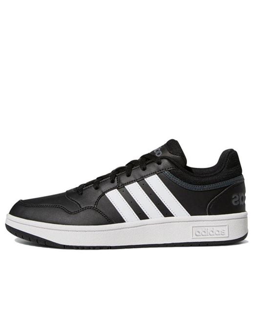 Adidas Black Hoops 3.0 Low 'Core' for men