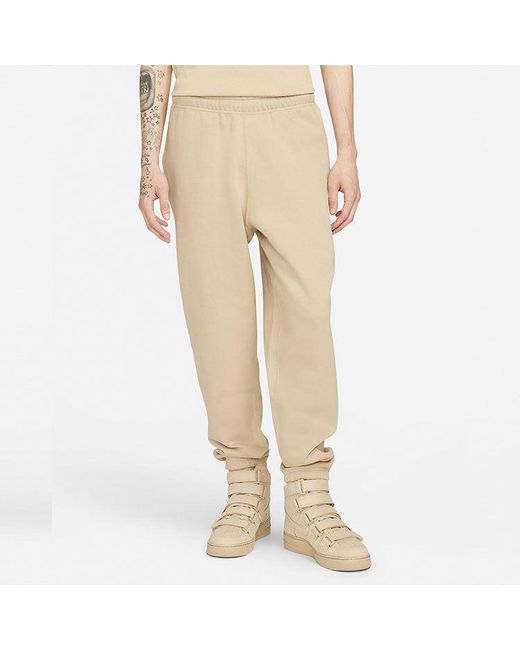 Nike Natural X Billie Eilish Crossover Solid Color Sports Long Pants Asia Edition Couple Style for men