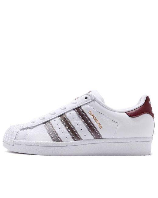 HOLOGRAPHIC WHITE ADIDAS SUPERSTAR - Shoes