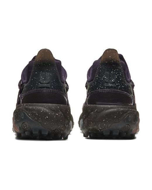 Nike Black Undercover X React Presto 'Mahogany' for men