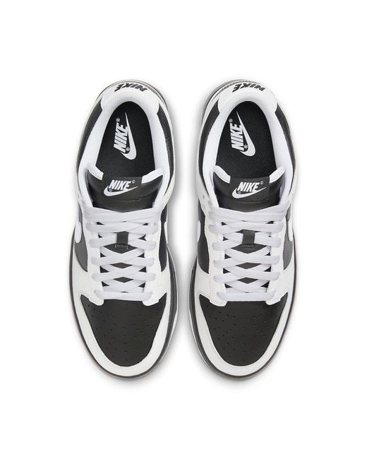 Nike Black Dunk Low 'Reverse Panda' for men